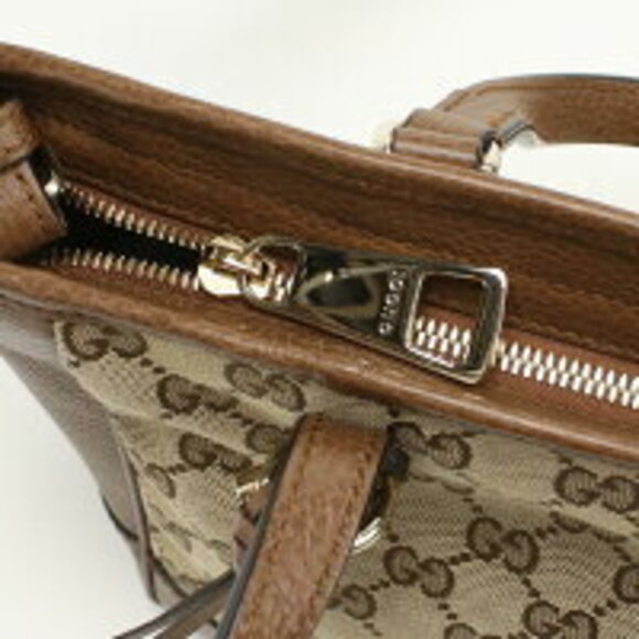 Gucci Tote Bag GG Canvas Beige - Picture 5 of 5